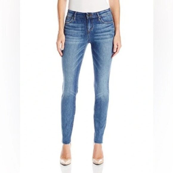 Revolve Joe's Jeans Women's Skinny Jeans Icon Ally Raw Hem Denim Indigo blue 25 - Picture 6 of 16